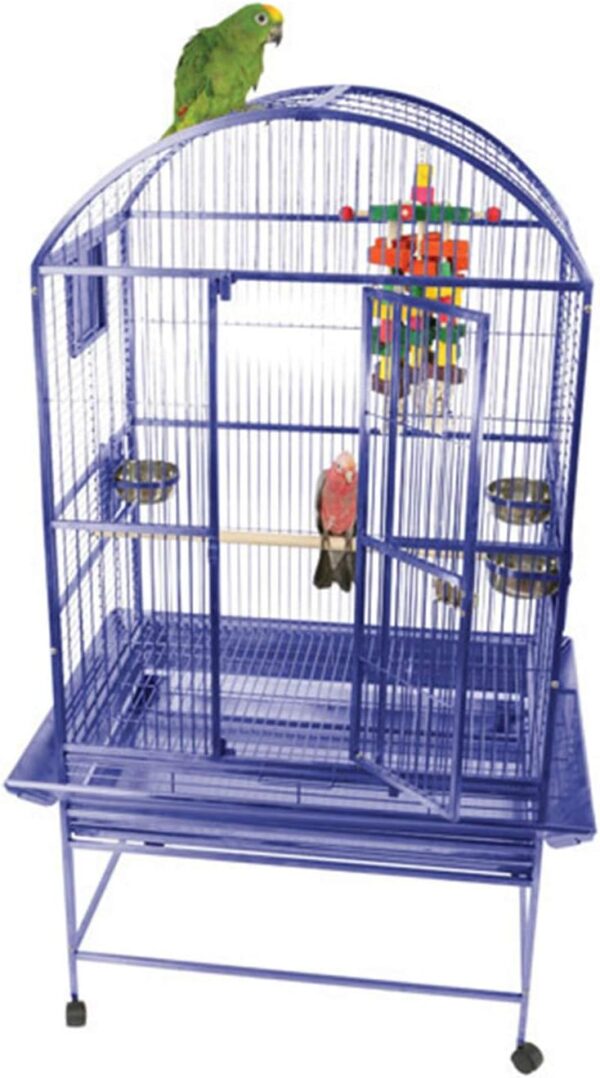 A&E Cage 9002422 Black Dome Top Bird Cage